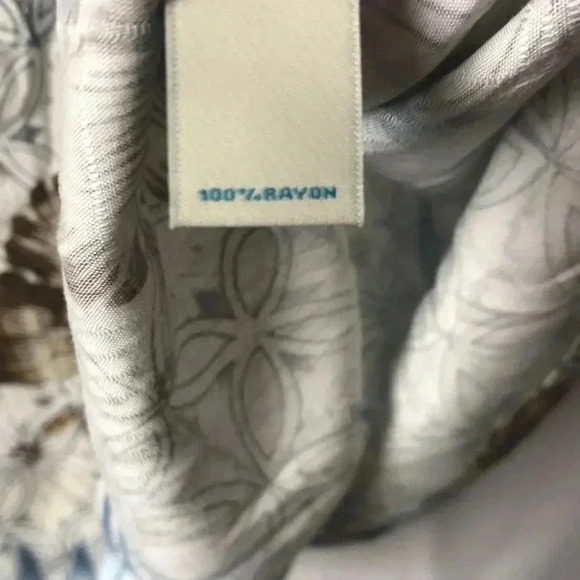 NWT CARIBBEAN MENS SZ 2XB TROPICAL SHIRT - Picture 10 of 12